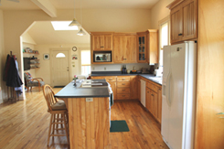 Kitchen from dining room